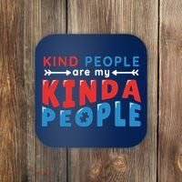 Kind People Are My Kinda People Autism Awareness Coaster thumb 0