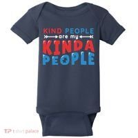 Kind People Are My Kinda People Autism Awareness Baby Bodysuit thumb 0