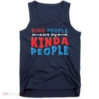 Kind People Are My Kinda People Autism Awareness Tank Top thumb 0