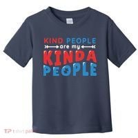 Kind People Are My Kinda People Autism Awareness Toddler T-Shirt thumb 0