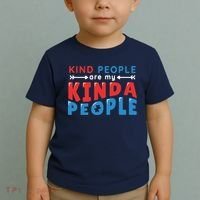 Kind People Are My Kinda People Autism Awareness Toddler T-Shirt thumb 2