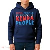 Kind People Are My Kinda People Autism Awareness Kids Hoodie thumb 4