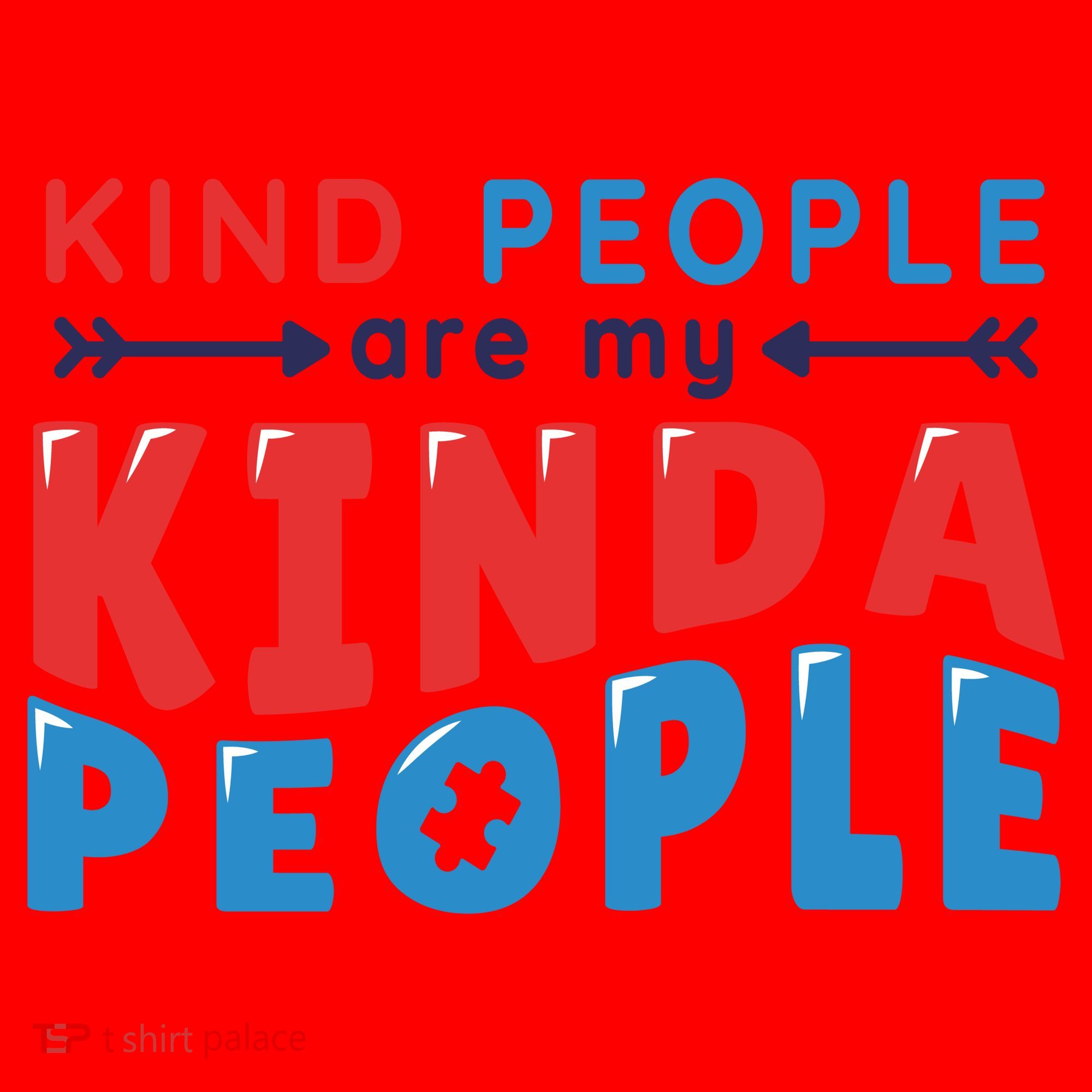 Kind People Are My Kinda People Autism Awareness Santa Hat