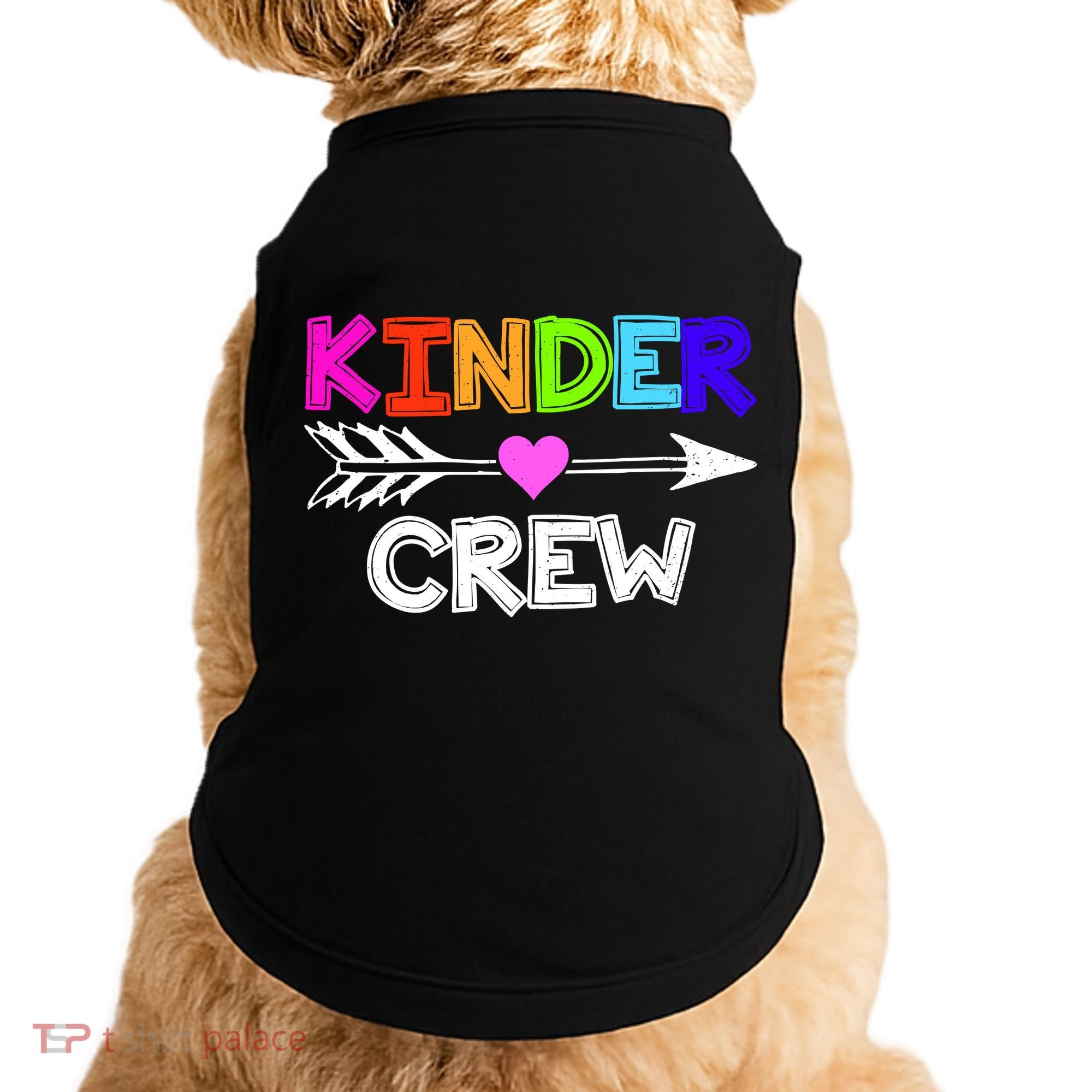 Kinder Crew Kindergarten Teacher Doggie Tank