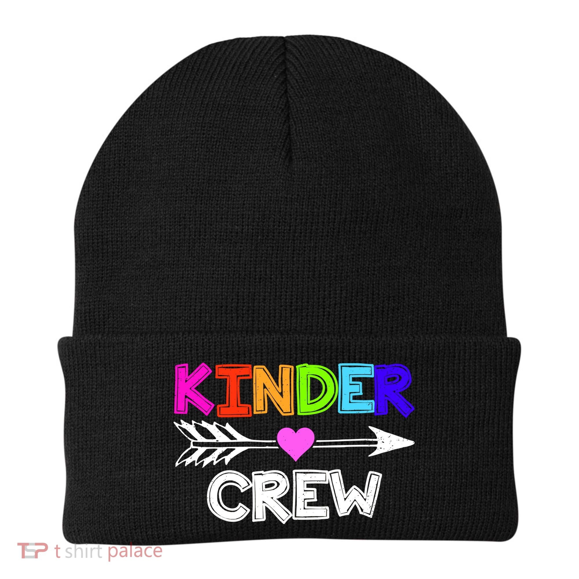 Kinder Crew Kindergarten Teacher Beanie