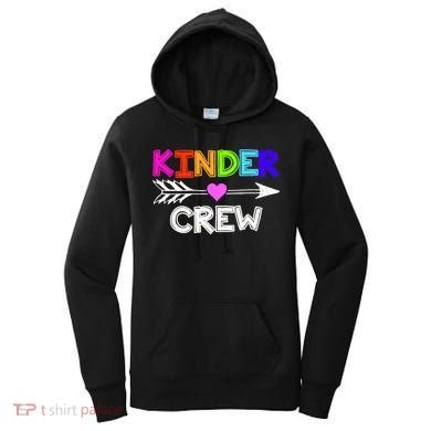 Kinder Crew Kindergarten Teacher Women's Hoodie