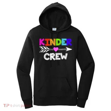 Kinder Crew Kindergarten Teacher Women's Hoodie