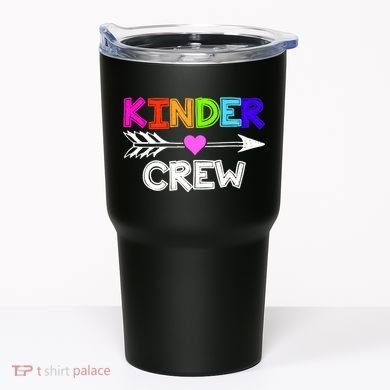 Kinder Crew Kindergarten Teacher Tumbler