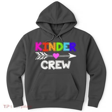 Kinder Crew Kindergarten Teacher Hoodie