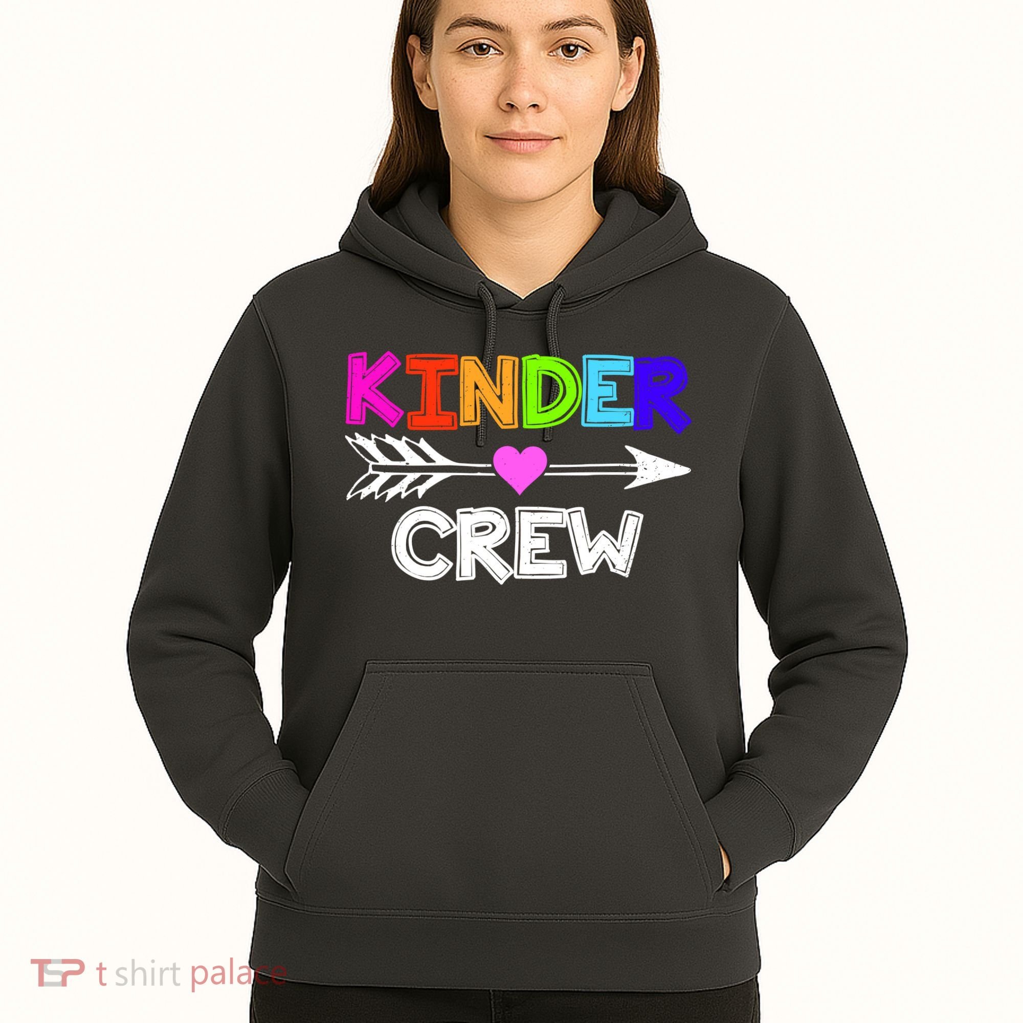 Kinder Crew Kindergarten Teacher Hoodie