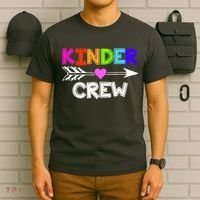 Kinder Crew Kindergarten Teacher T-Shirt thumb 6