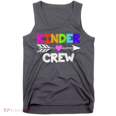 Kinder Crew Kindergarten Teacher Tank Top