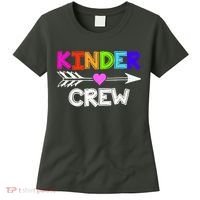 Kinder Crew Kindergarten Teacher Women's T-Shirt thumb 0
