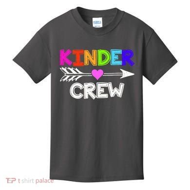 Kinder Crew Kindergarten Teacher Kids T-Shirt