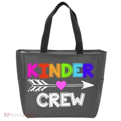 Kinder Crew Kindergarten Teacher Tote Bag