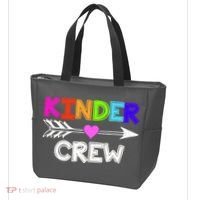 Kinder Crew Kindergarten Teacher Tote Bag thumb 3