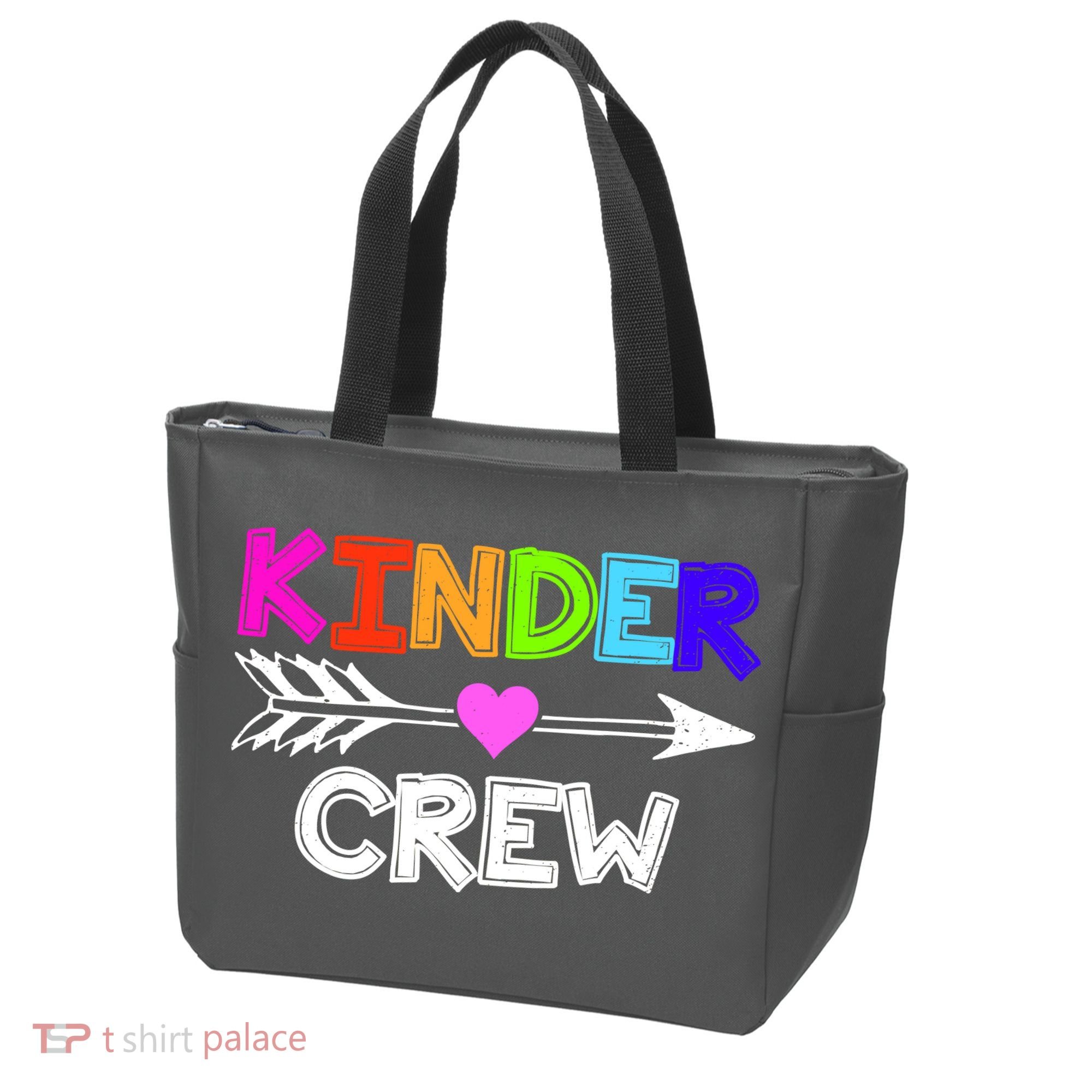Kinder Crew Kindergarten Teacher Tote Bag