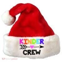 Kinder Crew Kindergarten Teacher Santa Hat thumb 0