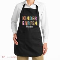 Kinder Garten Teacher Leopard Logo Apron thumb 2
