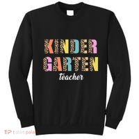 Kinder Garten Teacher Leopard Logo Sweatshirt thumb 0