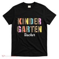 Kinder Garten Teacher Leopard Logo T-Shirt thumb 0