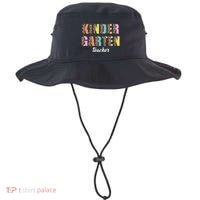 Kinder Garten Teacher Leopard Logo Bucket Hat thumb 0