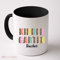 Kinder Garten Teacher Leopard Logo Coffee Mug thumb 0