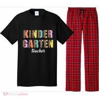 Kinder Garten Teacher Leopard Logo Pajama Set thumb 0