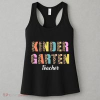 Kinder Garten Teacher Leopard Logo Women's Tank Top thumb 3