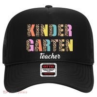 Kinder Garten Teacher Leopard Logo Hat thumb 0