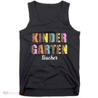 Kinder Garten Teacher Leopard Logo Tank Top thumb 0