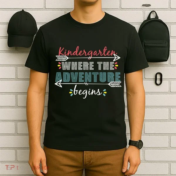Kindergarten Back To School Adventure  T-Shirt