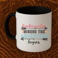 Kindergarten Back To School Adventure  Coffee Mug thumb 2