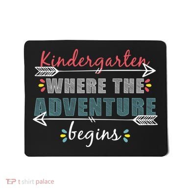 Kindergarten Back To School Adventure  Mousepad