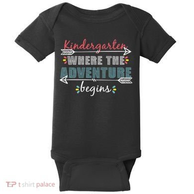 Kindergarten Back To School Adventure  Baby Bodysuit
