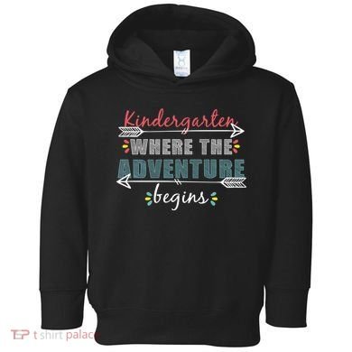 Kindergarten Back To School Adventure  Toddler Hoodie