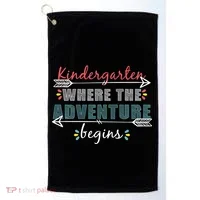 Kindergarten Back To School Adventure  Golf Towel thumb 0