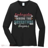 Kindergarten Back To School Adventure  Women's Long Sleeve Shirt thumb 0