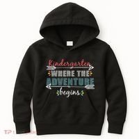 Kindergarten Back To School Adventure  Kids Hoodie thumb 0