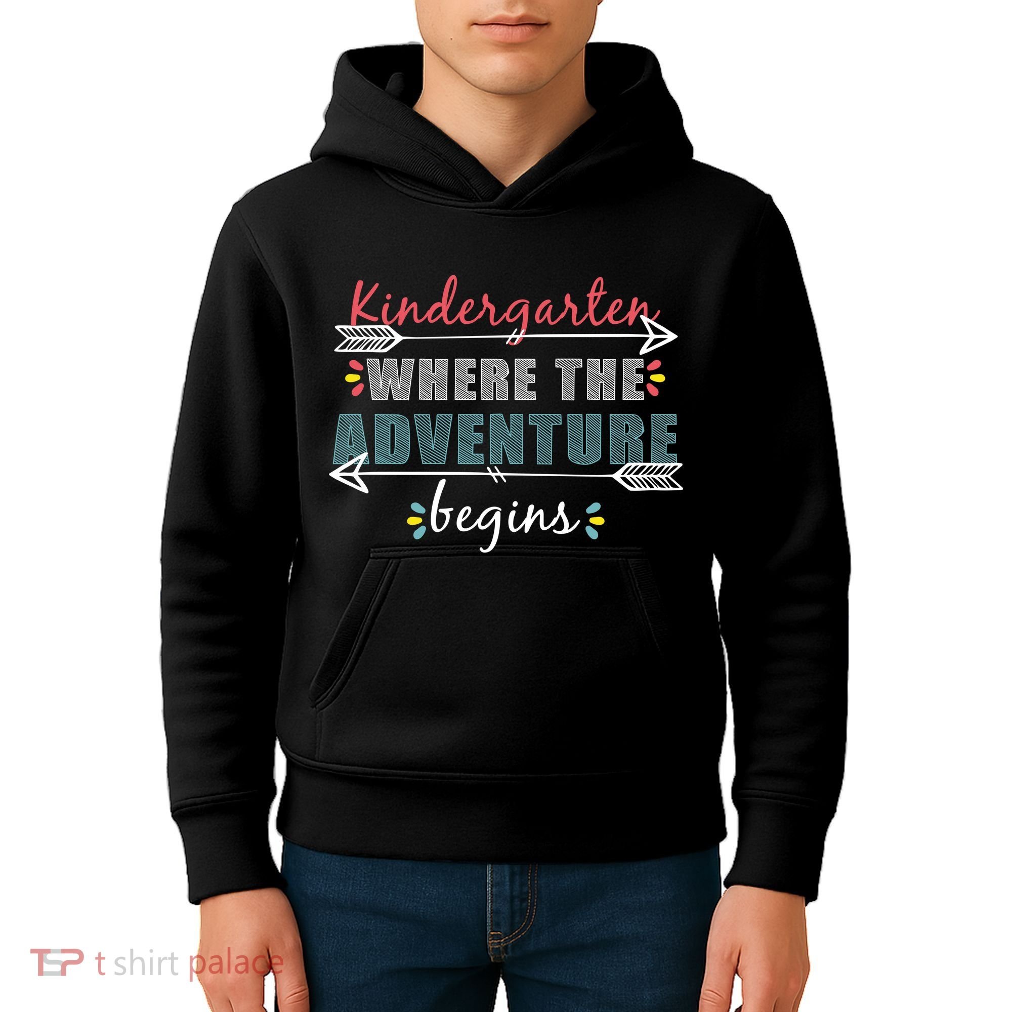 Kindergarten Back To School Adventure  Kids Hoodie