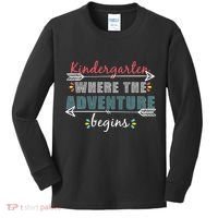 Kindergarten Back To School Adventure  Kids Long Sleeve Shirt thumb 0