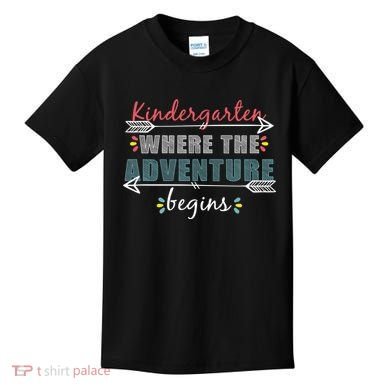 Kindergarten Back To School Adventure  Kids T-Shirt