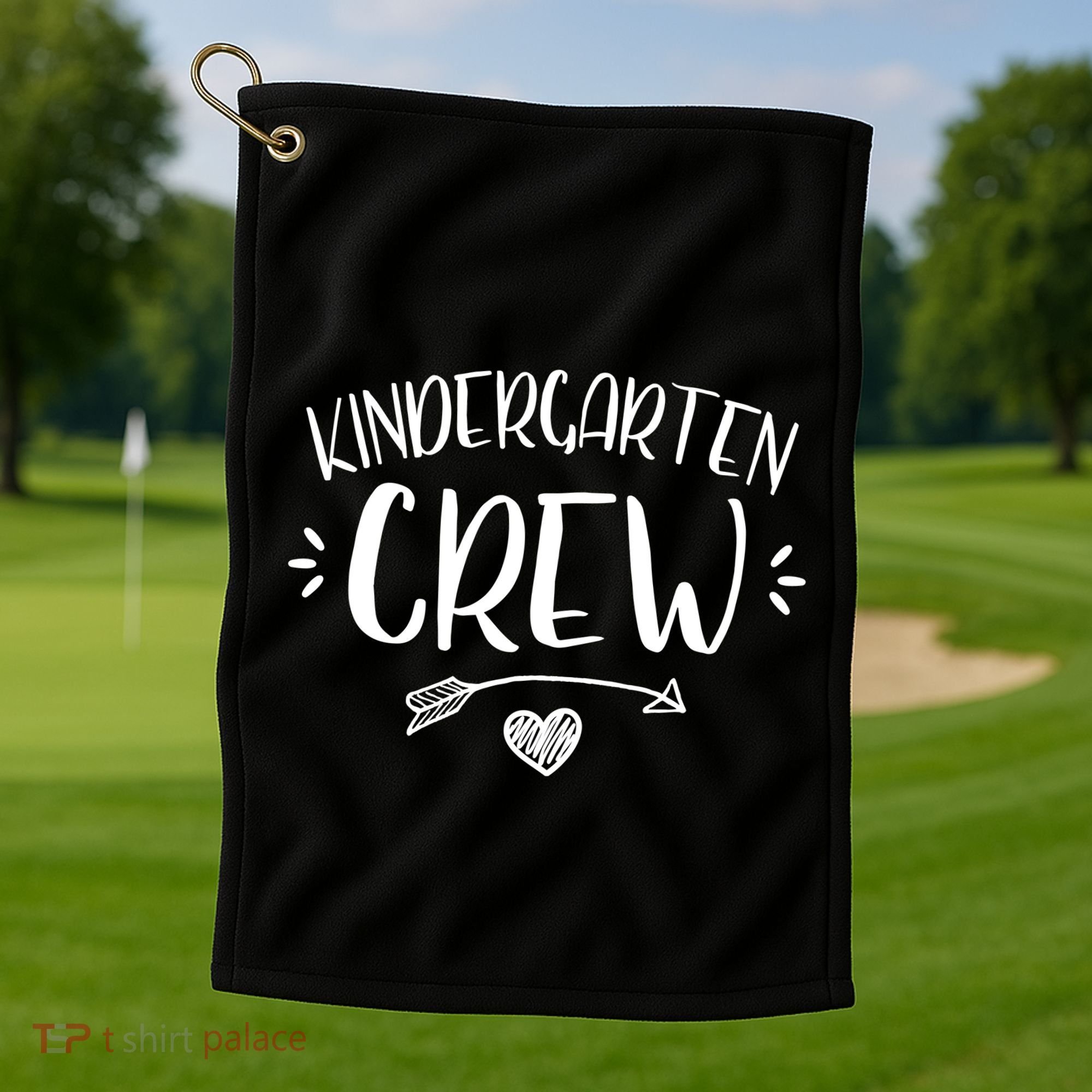 Kindergarten Crew Golf Towel