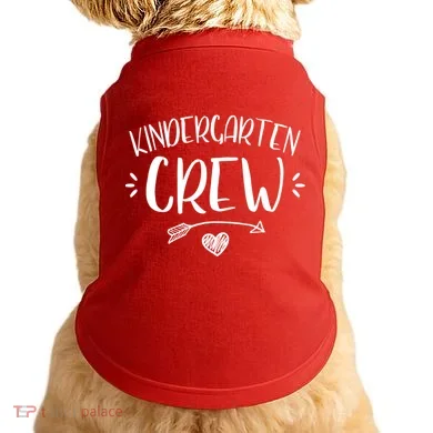 Kindergarten Crew Doggie Tank