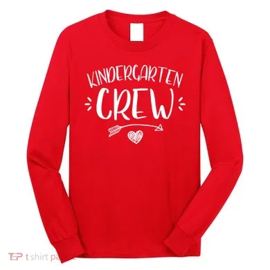 Kindergarten Crew Long Sleeve Shirt