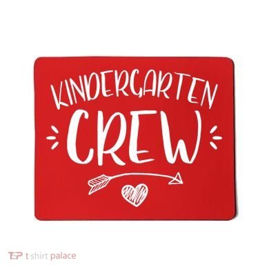 Kindergarten Crew Mousepad