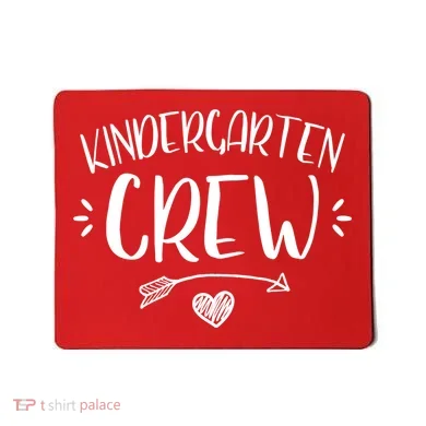 Kindergarten Crew Mousepad