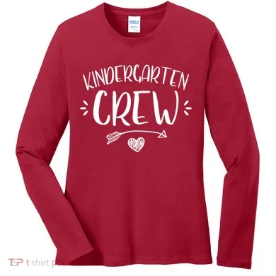 Kindergarten Crew Women's Long Sleeve Shirt
