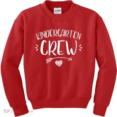 Kindergarten Crew Kids Sweatshirt