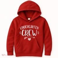 Kindergarten Crew Kids Hoodie thumb 0
